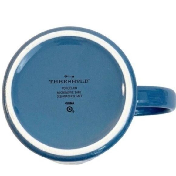 Nutcracker CRUSHING IT  Mug porcelain blue funny Threshold Coffee Mug 14 fl oz - Picture 5 of 9